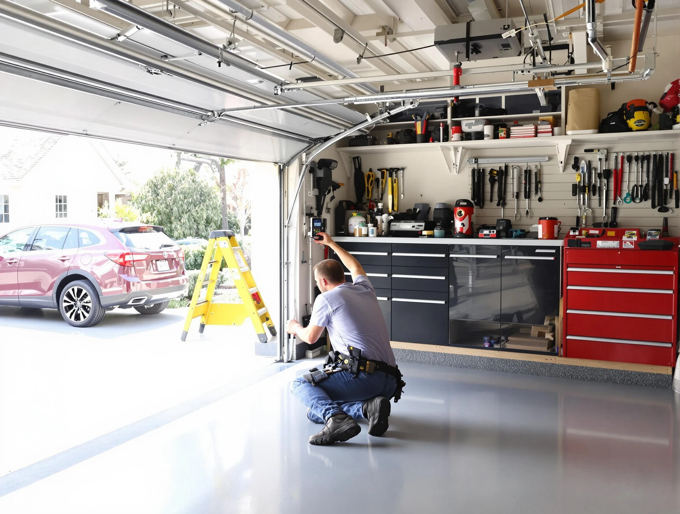 Local garage door repair service by Goodyear Garage Door Repair in Goodyear
